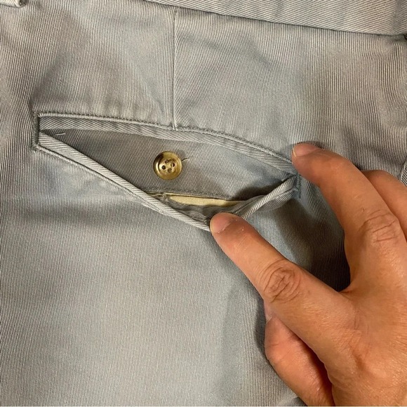 Banana Republic Original Clothing Men's Cotton Cargo Shorts Jeans Grey Size 32S - Picture 8 of 14